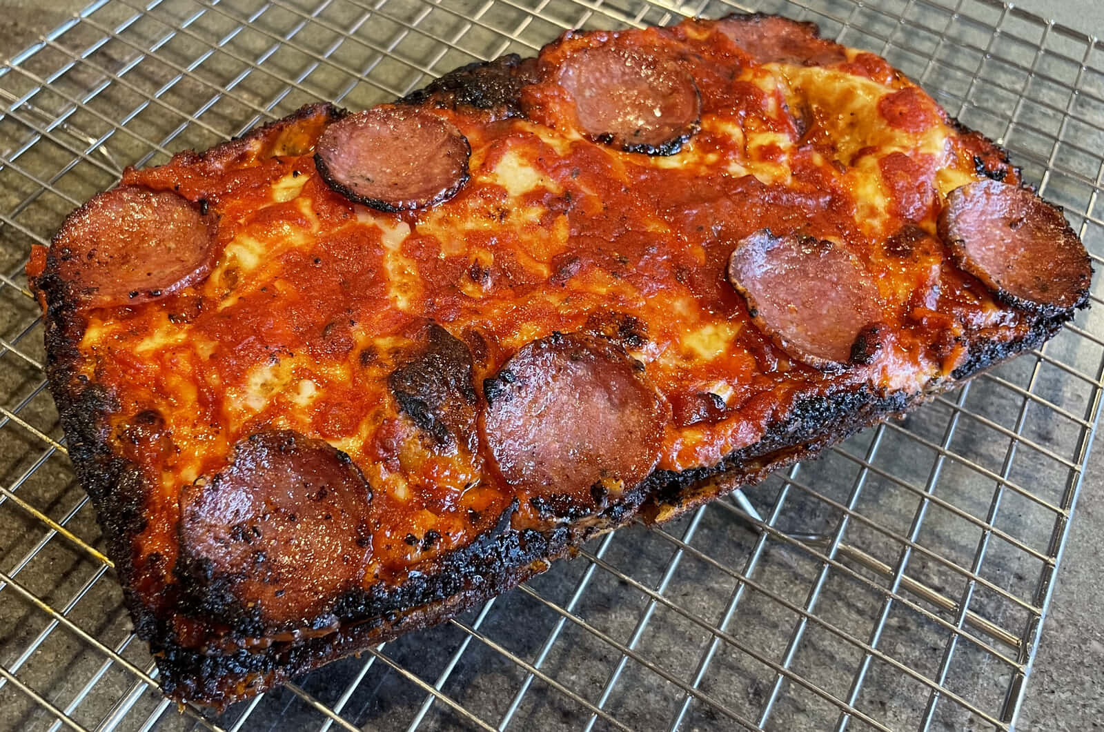 Detroit Style Pizza