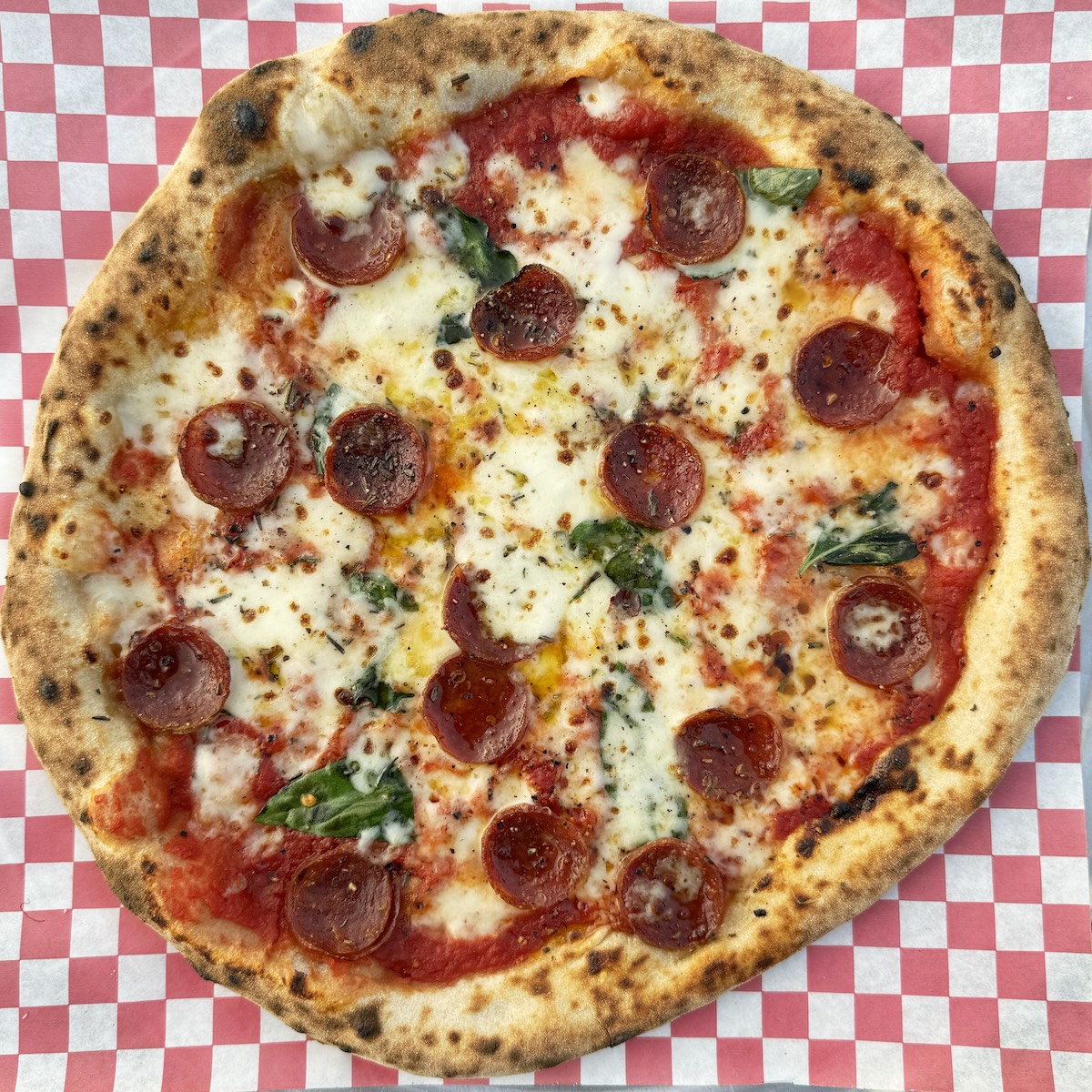 Salami Pizza